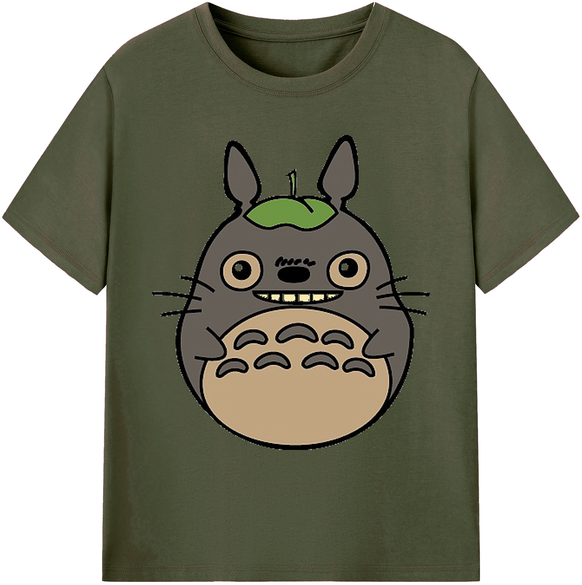 （画像用） となりのトトロ 草壁メイ 草壁サツキ My Neighbor Totoro Satsuki Kusakabe Mei Kusakabe 綿100％ メンズ半袖Tシャツ｜肌触りやわらか＆通気性